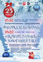 Об открытии городской елки Об открытии городской елки.